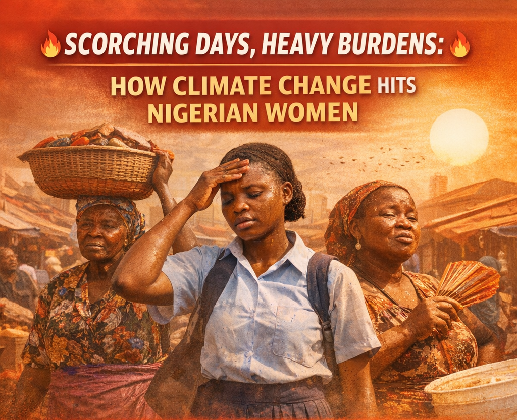 Scorching Days, Heavy Burdens: How Climate Change Hits Nigerian Women